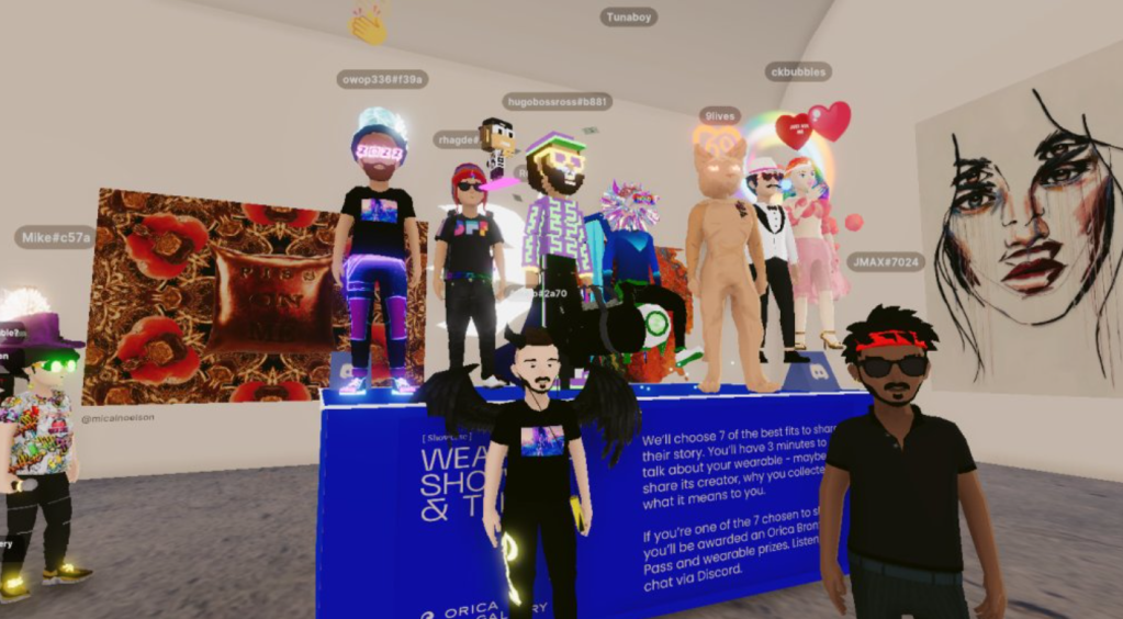 Wearable Show & Tell, Decentraland&nbsp;(2022)