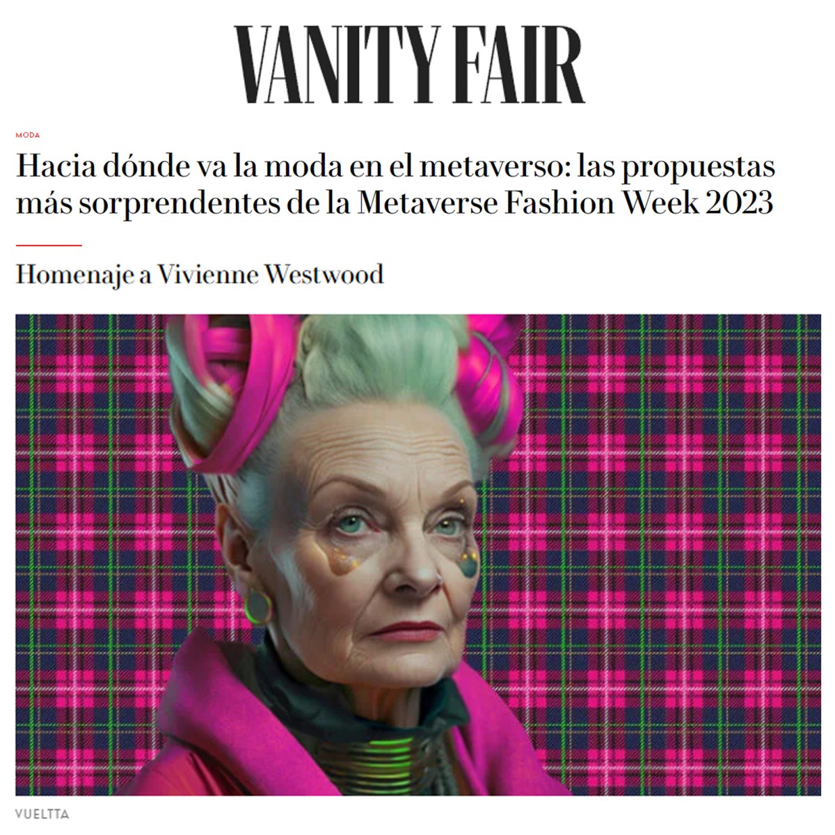 Vanity Fair features the tribute installation created by Bay Backner and Adrián&nbsp;Martínez